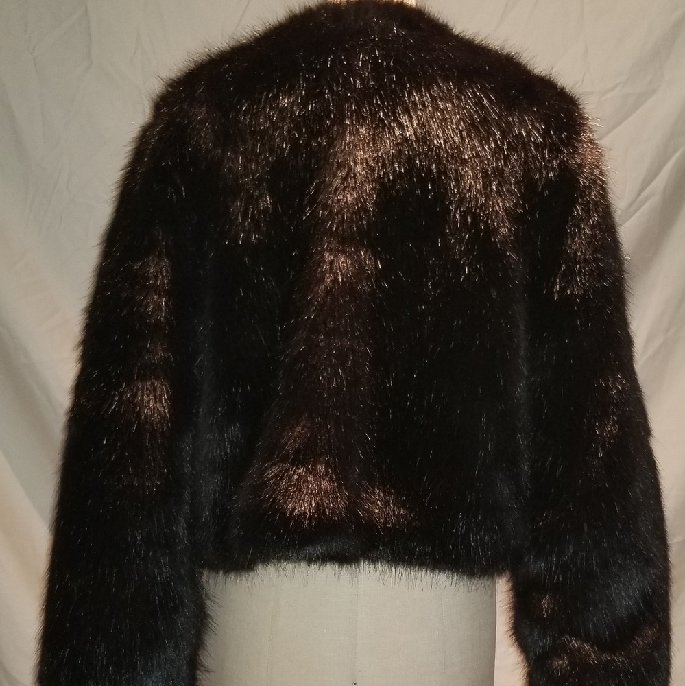 H&M Gold Label Faux Fur jacket